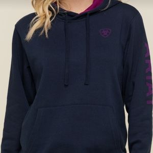 ARIAT Womens REAL Arm Logo Hoodie